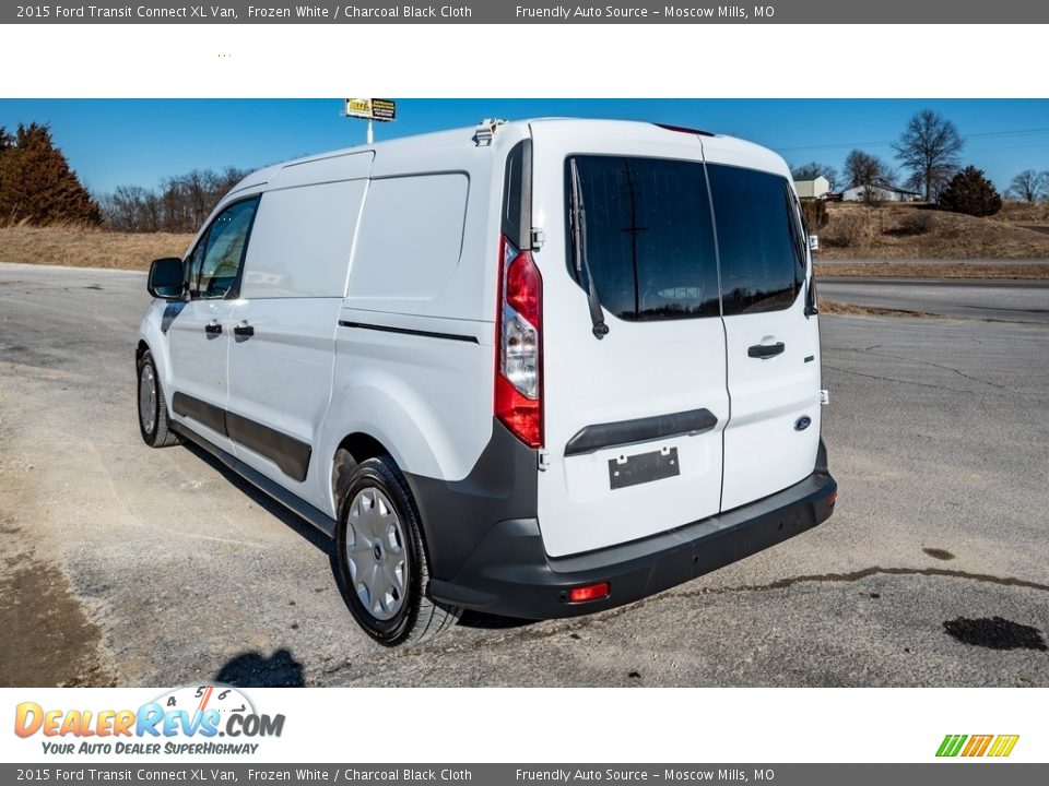 2015 Ford Transit Connect XL Van Frozen White / Charcoal Black Cloth Photo #6