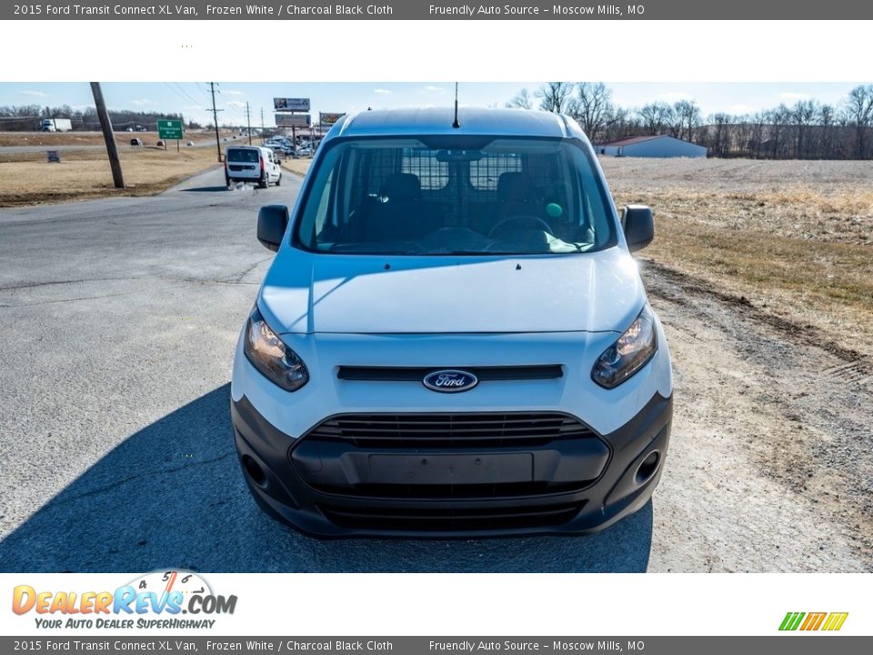 2015 Ford Transit Connect XL Van Frozen White / Charcoal Black Cloth Photo #9