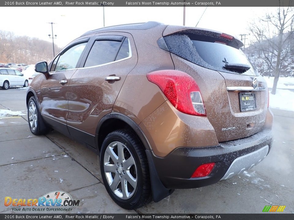 2016 Buick Encore Leather AWD River Rock Metallic / Ebony Photo #5