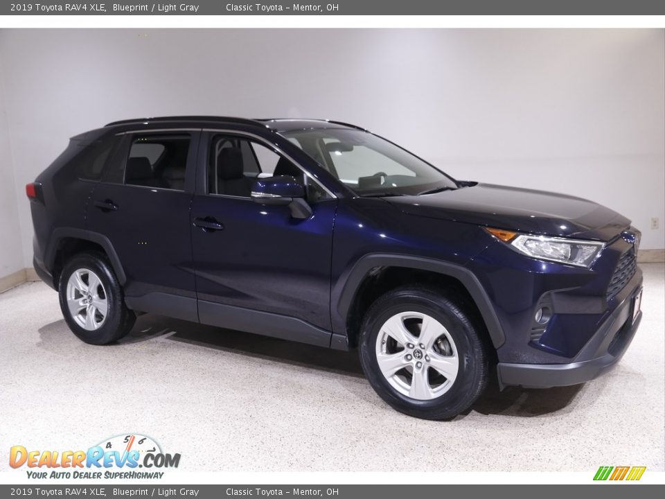 2019 Toyota RAV4 XLE Blueprint / Light Gray Photo #1