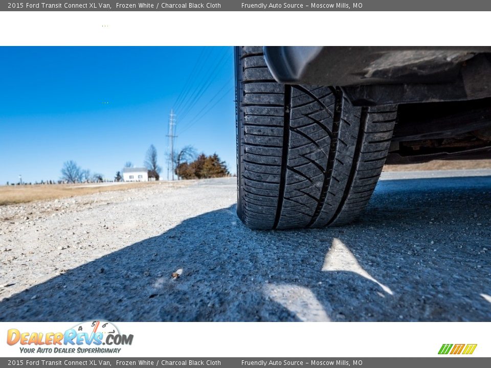 2015 Ford Transit Connect XL Van Frozen White / Charcoal Black Cloth Photo #15