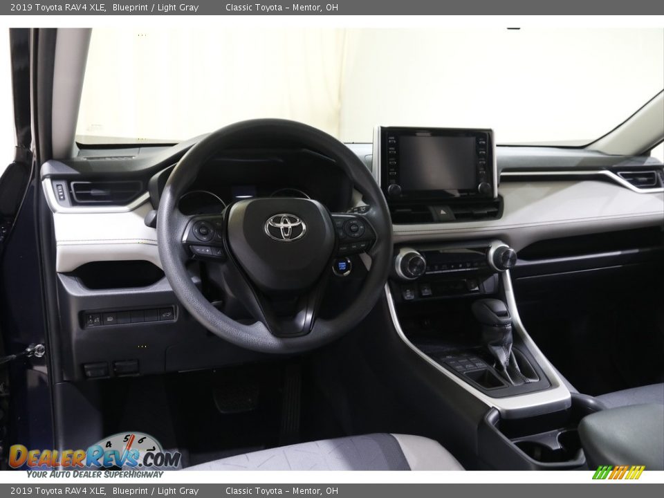 2019 Toyota RAV4 XLE Blueprint / Light Gray Photo #6