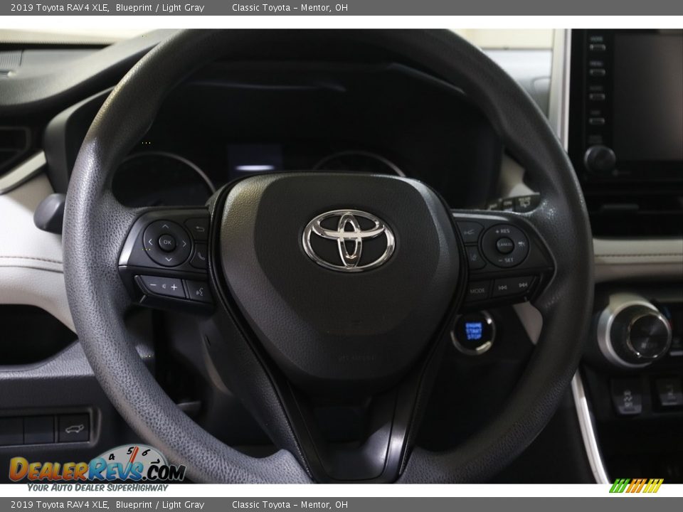 2019 Toyota RAV4 XLE Blueprint / Light Gray Photo #7