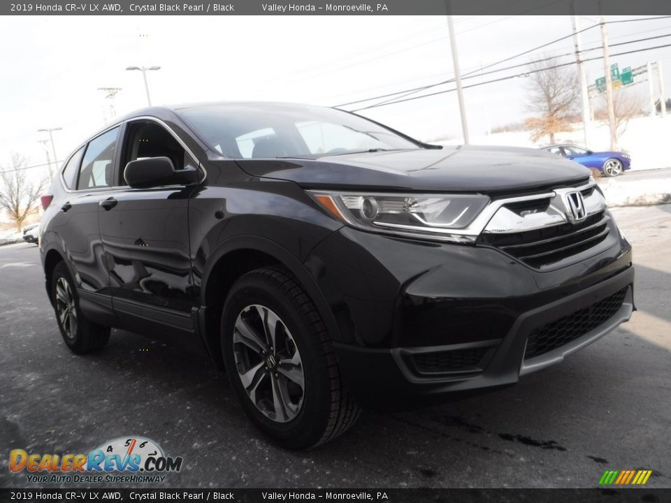 2019 Honda CR-V LX AWD Crystal Black Pearl / Black Photo #5