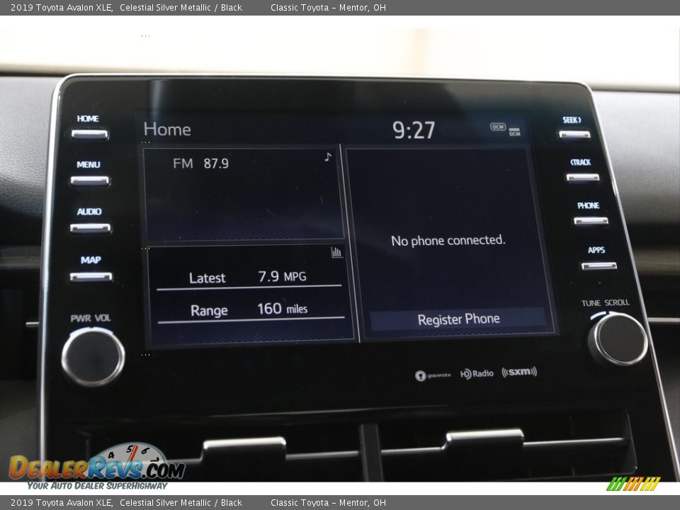 2019 Toyota Avalon XLE Celestial Silver Metallic / Black Photo #11