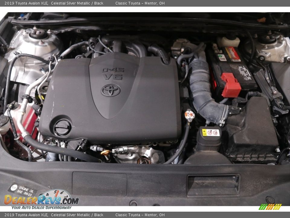 2019 Toyota Avalon XLE Celestial Silver Metallic / Black Photo #19