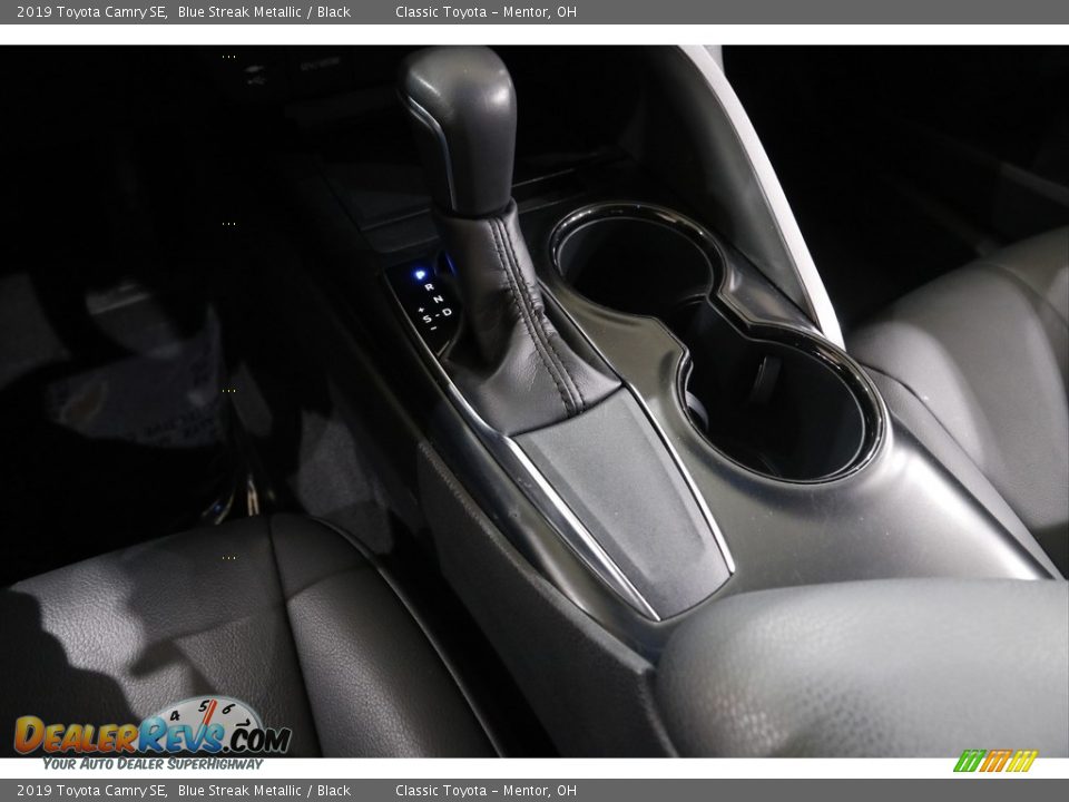 2019 Toyota Camry SE Blue Streak Metallic / Black Photo #12