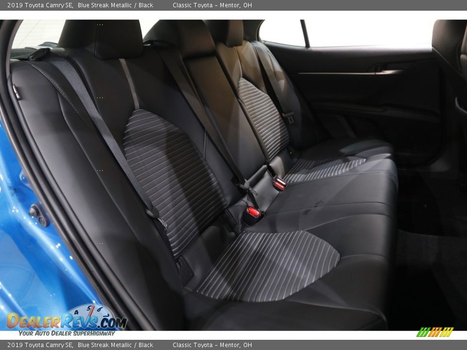 2019 Toyota Camry SE Blue Streak Metallic / Black Photo #14