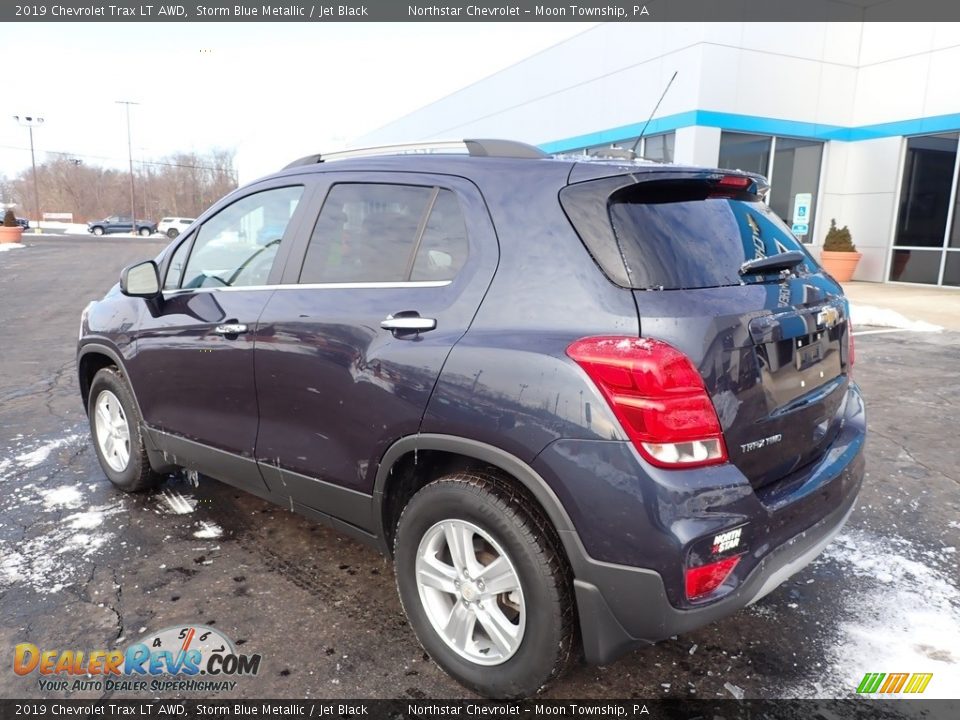 2019 Chevrolet Trax LT AWD Storm Blue Metallic / Jet Black Photo #4