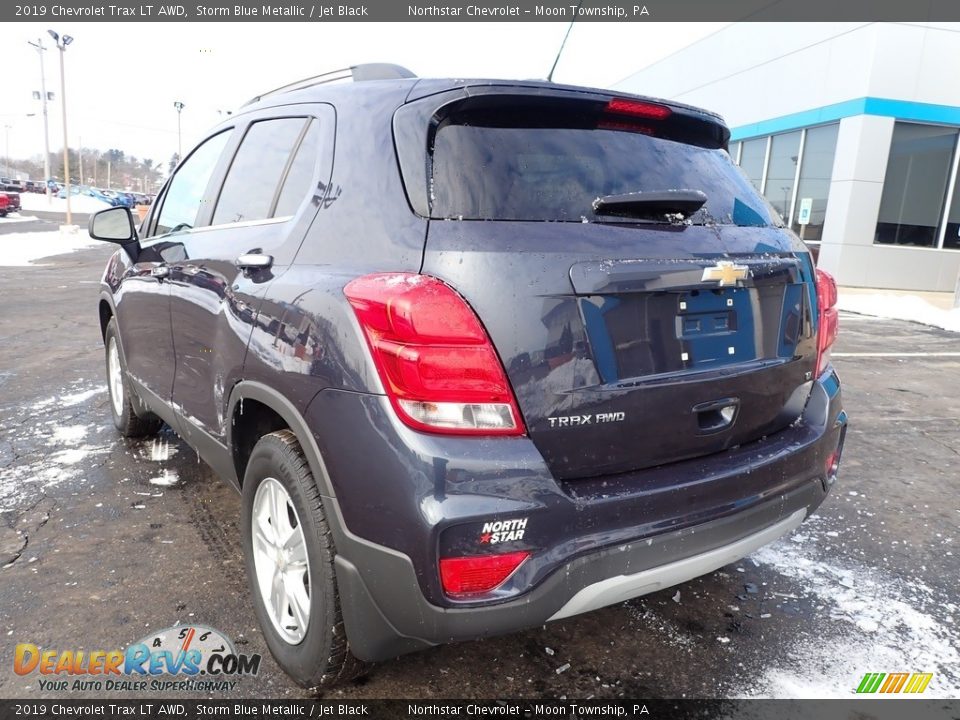 2019 Chevrolet Trax LT AWD Storm Blue Metallic / Jet Black Photo #5