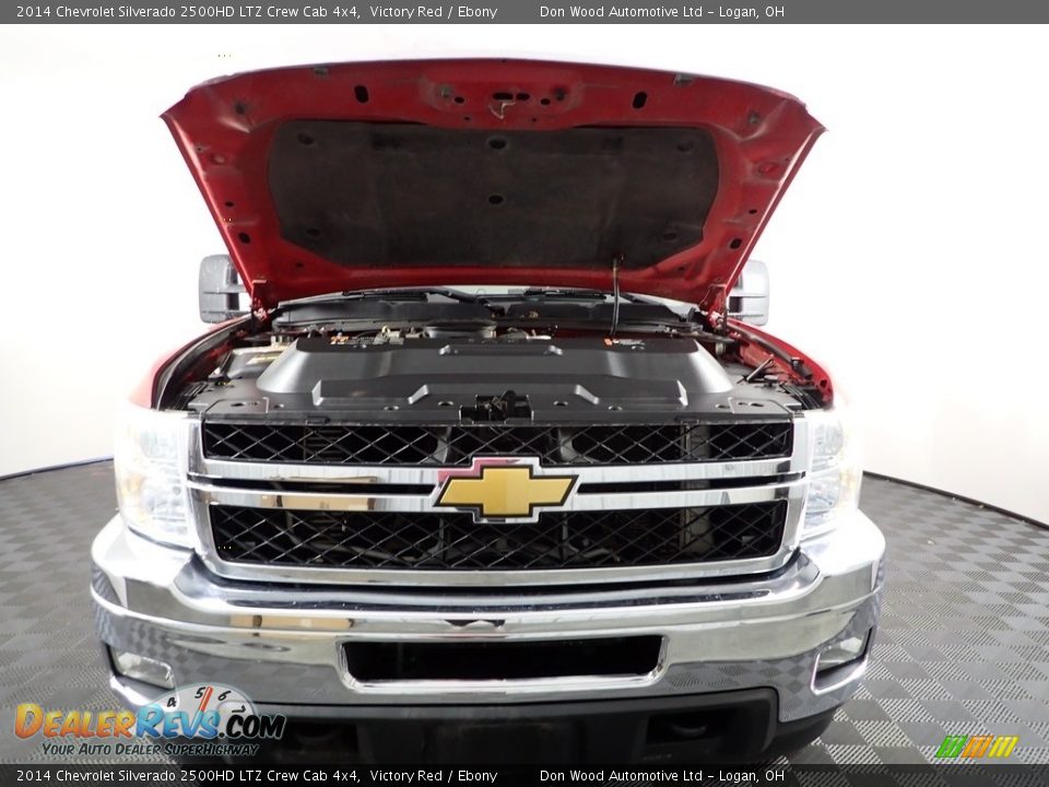 2014 Chevrolet Silverado 2500HD LTZ Crew Cab 4x4 Victory Red / Ebony Photo #4