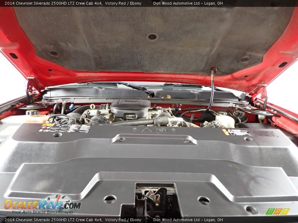 2014 Chevrolet Silverado 2500HD LTZ Crew Cab 4x4 Victory Red / Ebony Photo #5