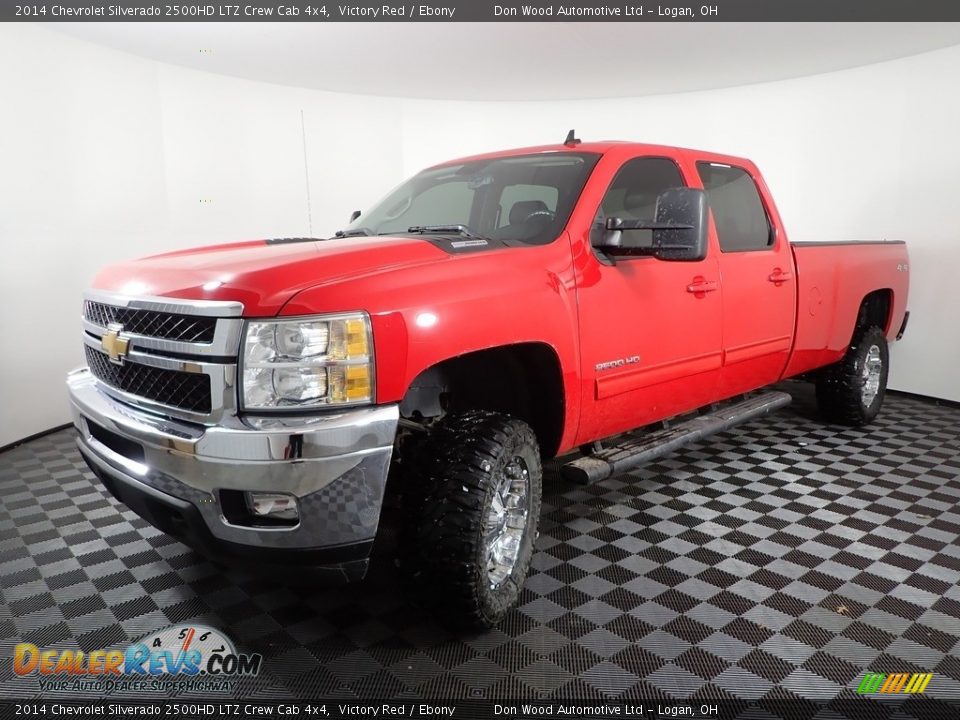 2014 Chevrolet Silverado 2500HD LTZ Crew Cab 4x4 Victory Red / Ebony Photo #6