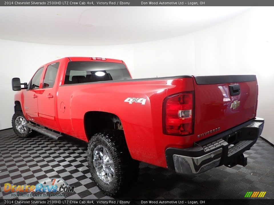 2014 Chevrolet Silverado 2500HD LTZ Crew Cab 4x4 Victory Red / Ebony Photo #7