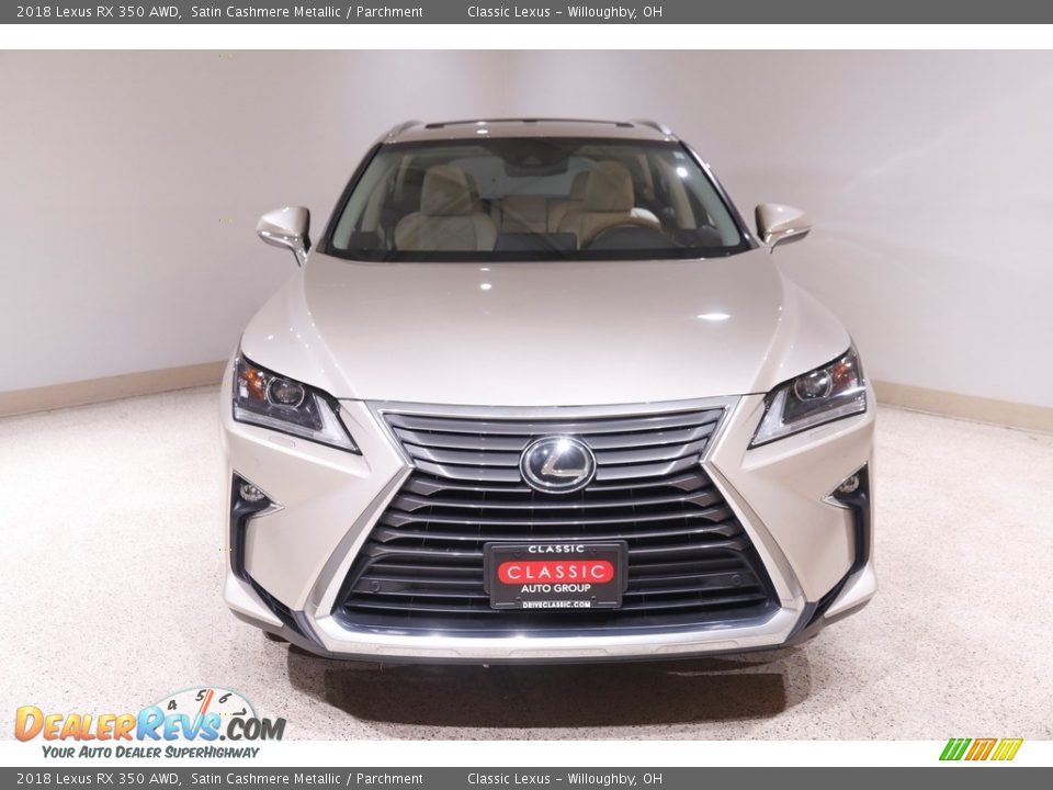 2018 Lexus RX 350 AWD Satin Cashmere Metallic / Parchment Photo #2