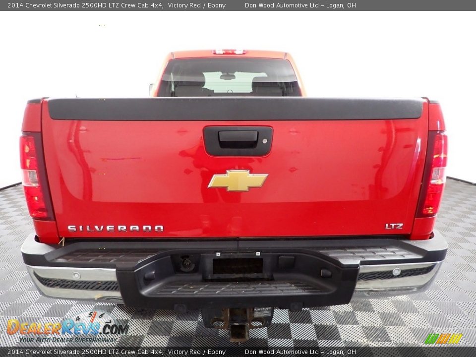 2014 Chevrolet Silverado 2500HD LTZ Crew Cab 4x4 Victory Red / Ebony Photo #8