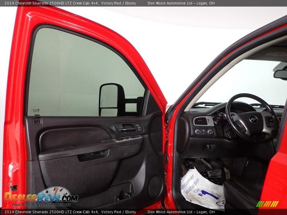 2014 Chevrolet Silverado 2500HD LTZ Crew Cab 4x4 Victory Red / Ebony Photo #10