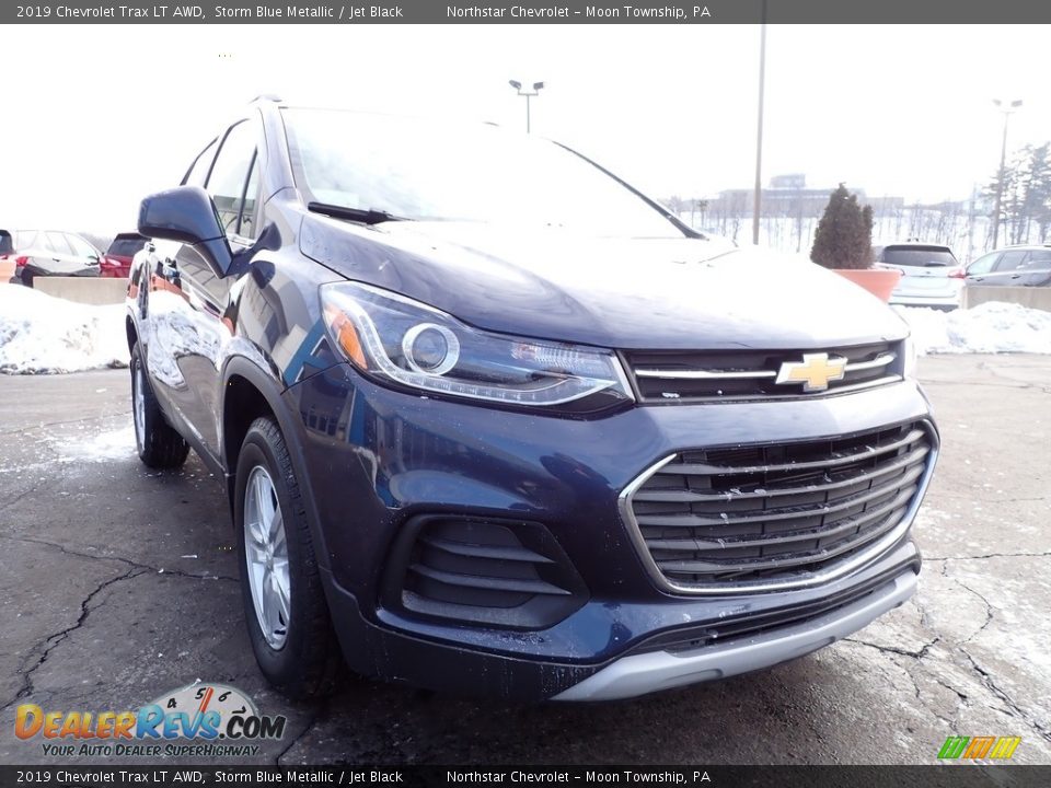 2019 Chevrolet Trax LT AWD Storm Blue Metallic / Jet Black Photo #12