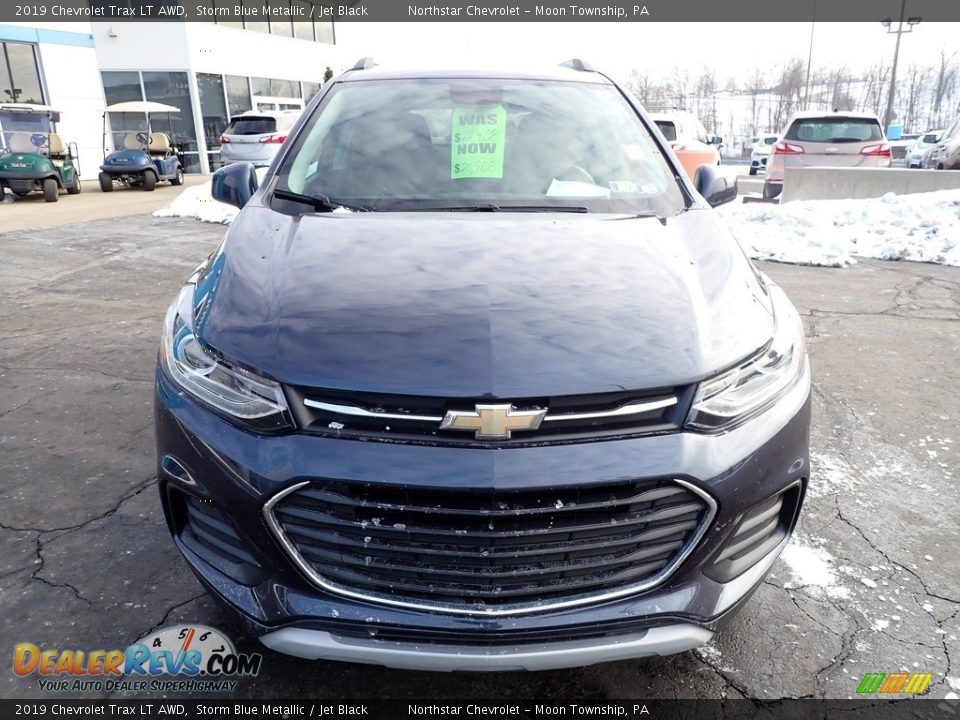 2019 Chevrolet Trax LT AWD Storm Blue Metallic / Jet Black Photo #13