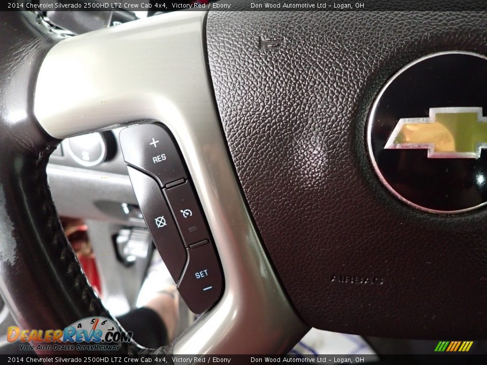 2014 Chevrolet Silverado 2500HD LTZ Crew Cab 4x4 Victory Red / Ebony Photo #15