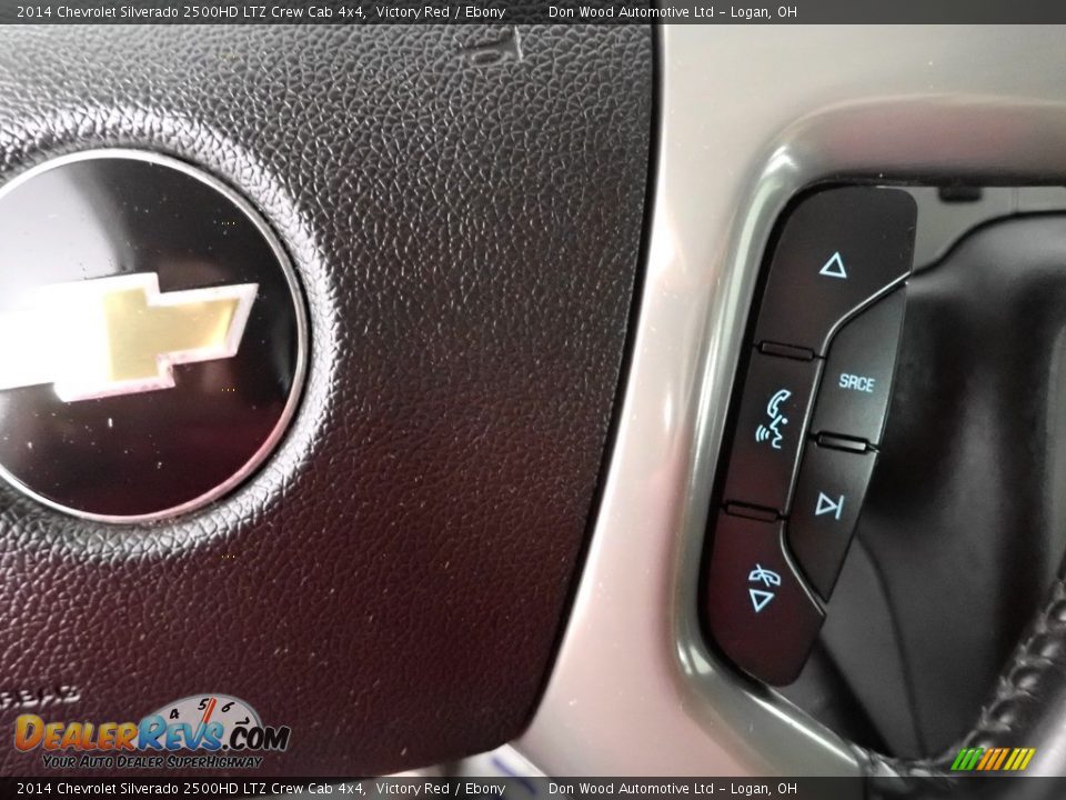 2014 Chevrolet Silverado 2500HD LTZ Crew Cab 4x4 Victory Red / Ebony Photo #16