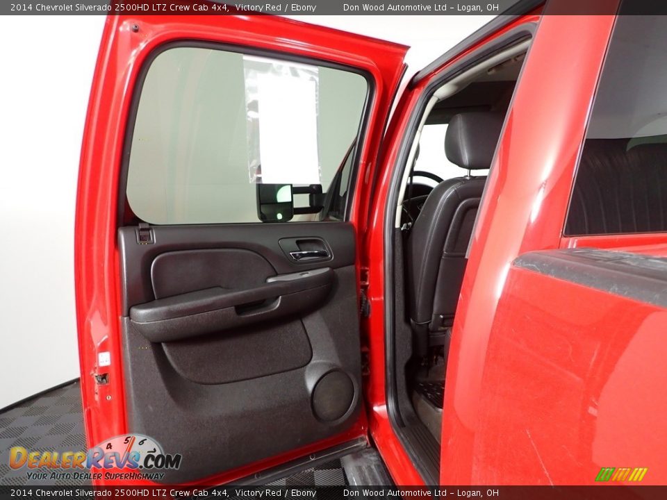 2014 Chevrolet Silverado 2500HD LTZ Crew Cab 4x4 Victory Red / Ebony Photo #23