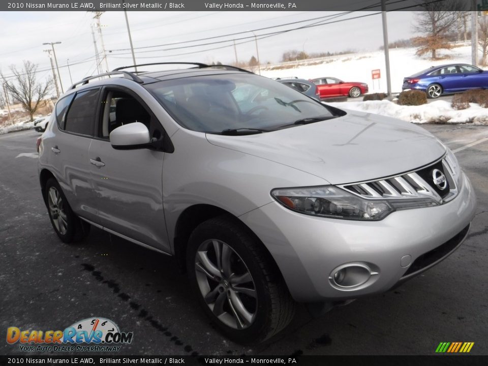 2010 Nissan Murano LE AWD Brilliant Silver Metallic / Black Photo #5