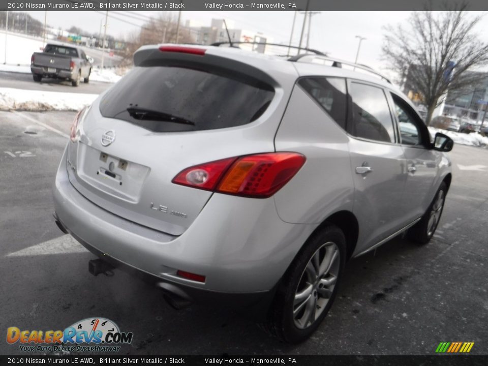 2010 Nissan Murano LE AWD Brilliant Silver Metallic / Black Photo #6