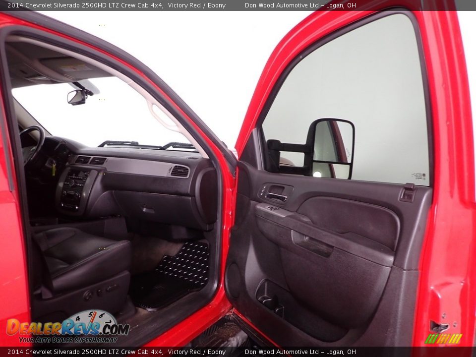 2014 Chevrolet Silverado 2500HD LTZ Crew Cab 4x4 Victory Red / Ebony Photo #26