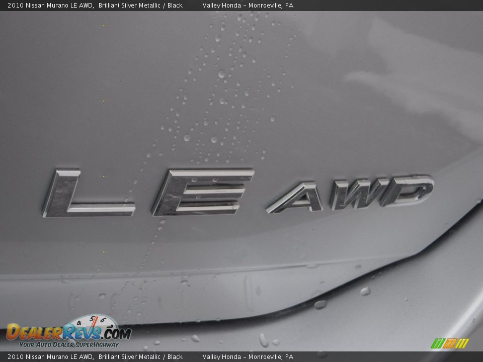 2010 Nissan Murano LE AWD Brilliant Silver Metallic / Black Photo #8