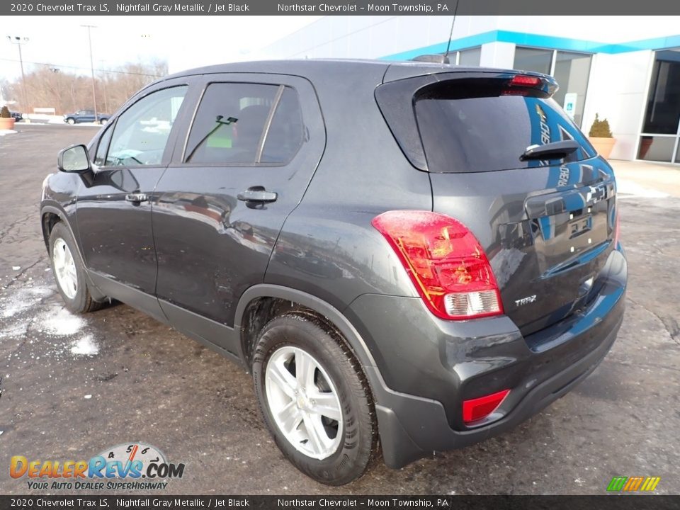 2020 Chevrolet Trax LS Nightfall Gray Metallic / Jet Black Photo #4