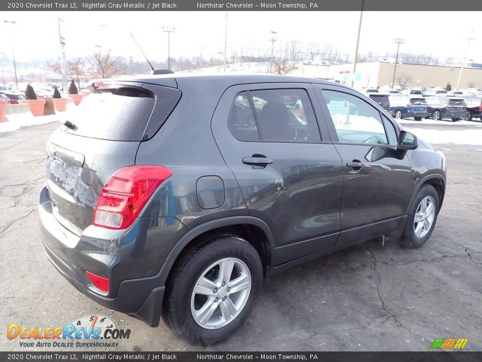 2020 Chevrolet Trax LS Nightfall Gray Metallic / Jet Black Photo #9