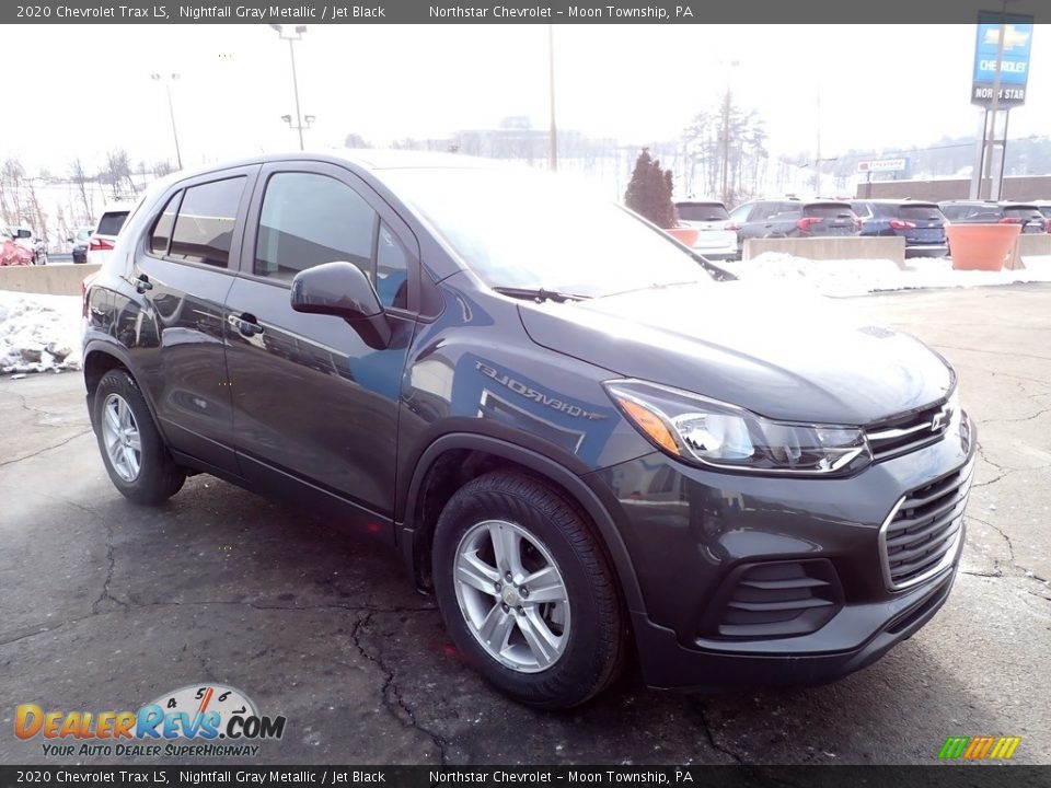 2020 Chevrolet Trax LS Nightfall Gray Metallic / Jet Black Photo #11