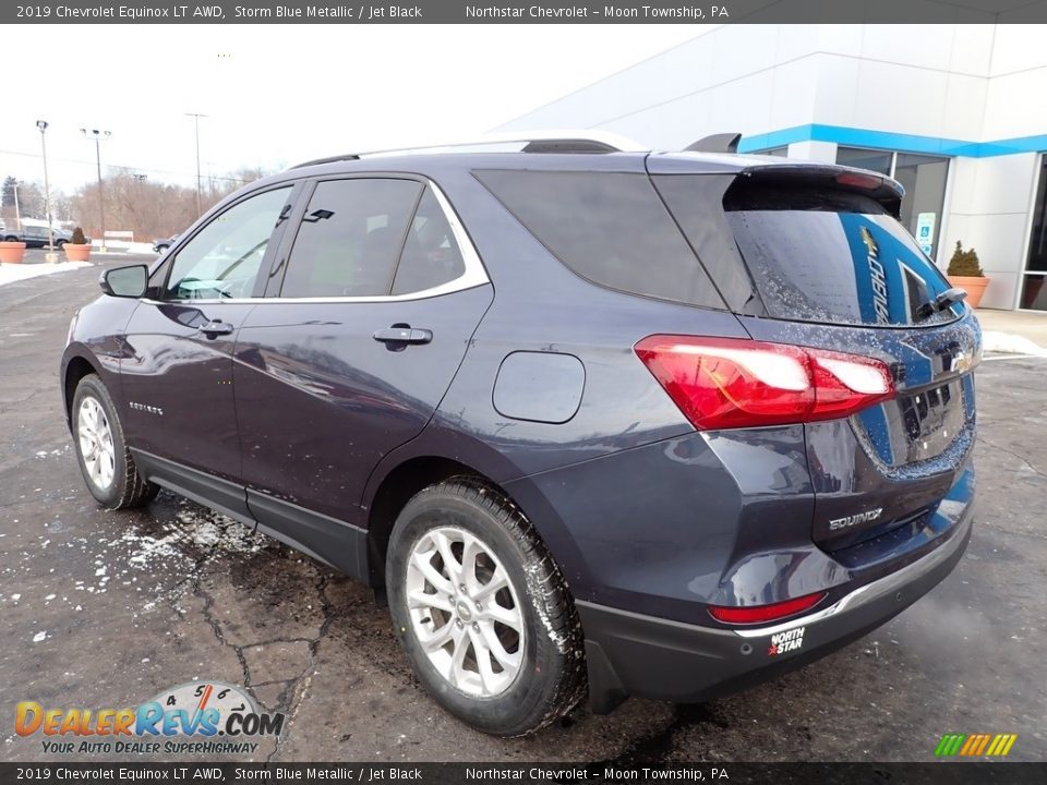 2019 Chevrolet Equinox LT AWD Storm Blue Metallic / Jet Black Photo #4