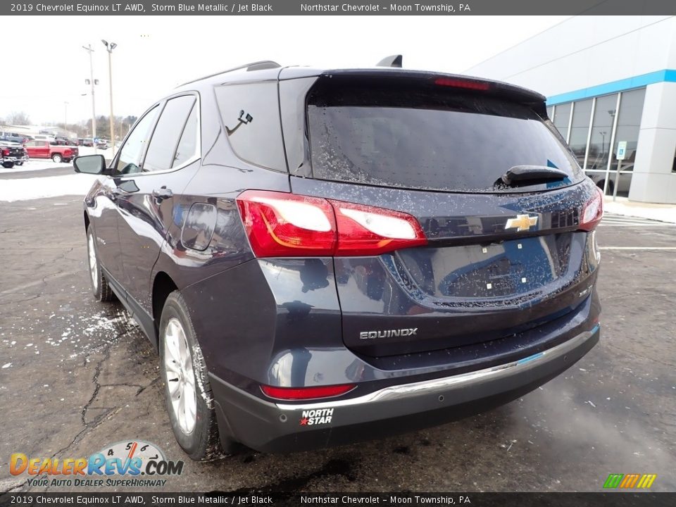 2019 Chevrolet Equinox LT AWD Storm Blue Metallic / Jet Black Photo #5