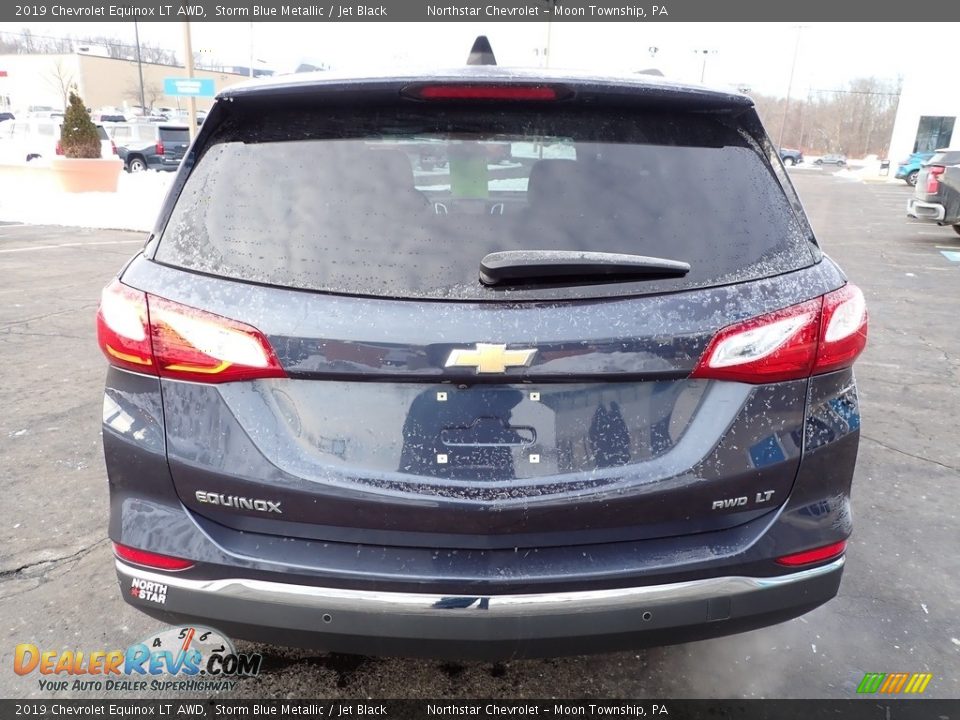 2019 Chevrolet Equinox LT AWD Storm Blue Metallic / Jet Black Photo #6