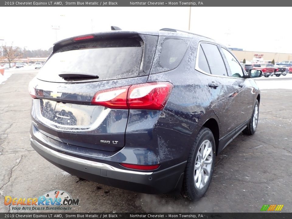 2019 Chevrolet Equinox LT AWD Storm Blue Metallic / Jet Black Photo #8