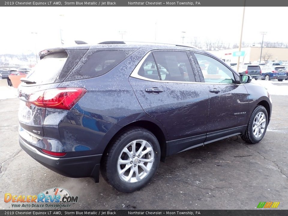 2019 Chevrolet Equinox LT AWD Storm Blue Metallic / Jet Black Photo #9