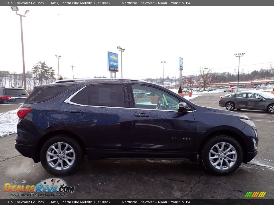 2019 Chevrolet Equinox LT AWD Storm Blue Metallic / Jet Black Photo #10