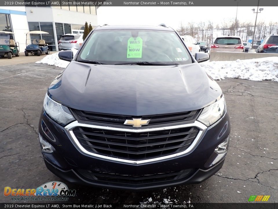 2019 Chevrolet Equinox LT AWD Storm Blue Metallic / Jet Black Photo #13