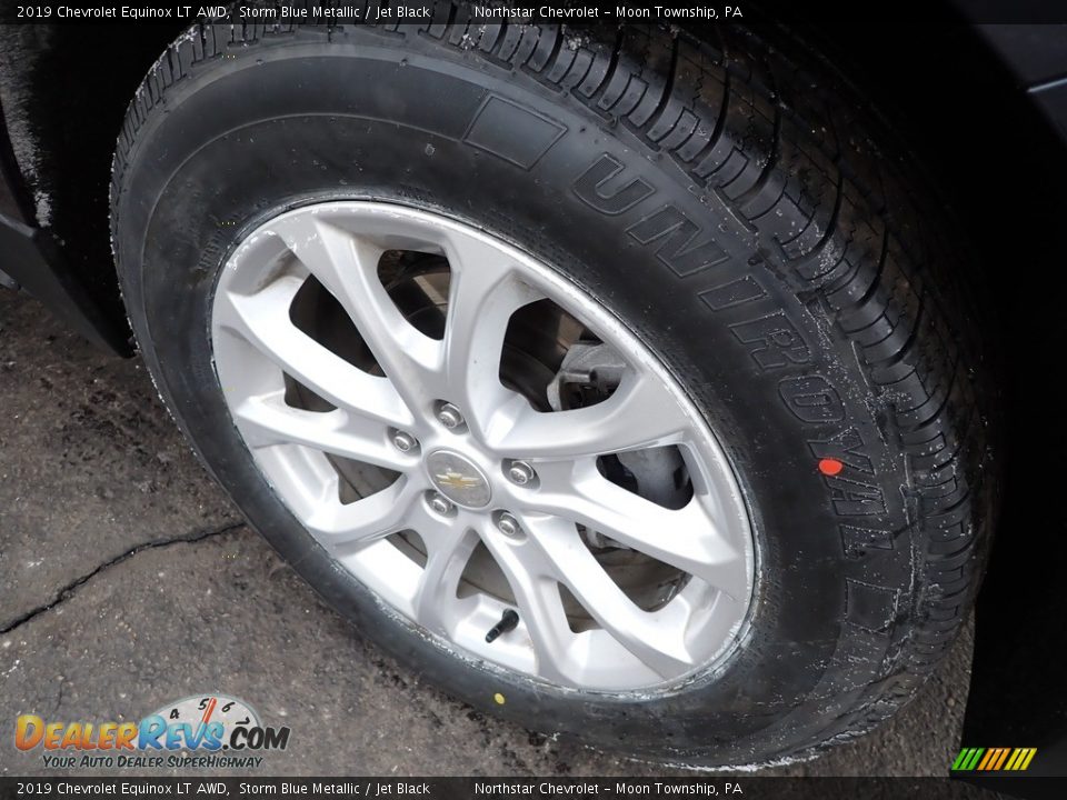 2019 Chevrolet Equinox LT AWD Storm Blue Metallic / Jet Black Photo #14