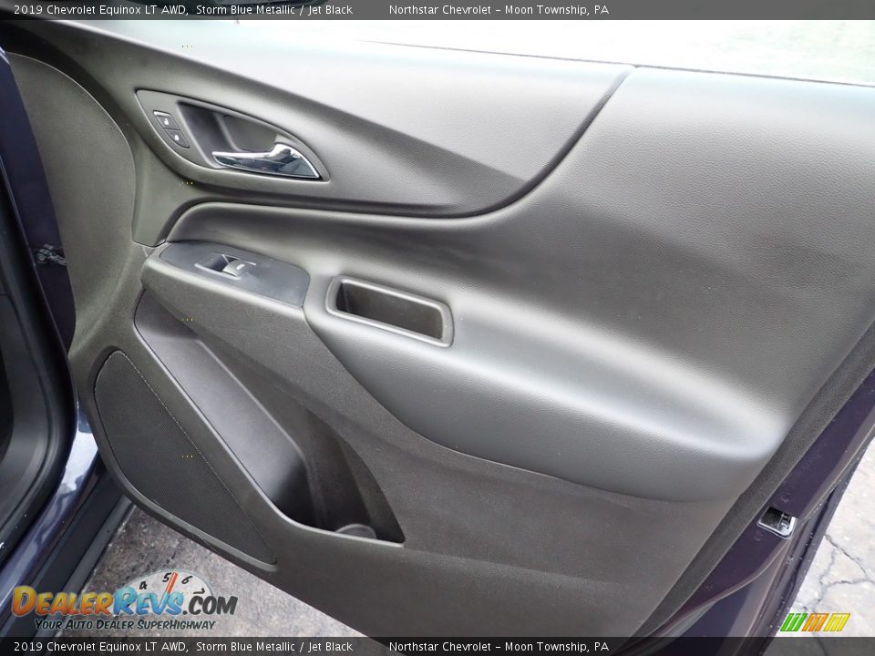 2019 Chevrolet Equinox LT AWD Storm Blue Metallic / Jet Black Photo #17