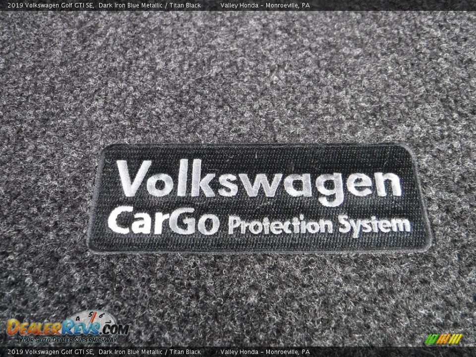 2019 Volkswagen Golf GTI SE Dark Iron Blue Metallic / Titan Black Photo #29