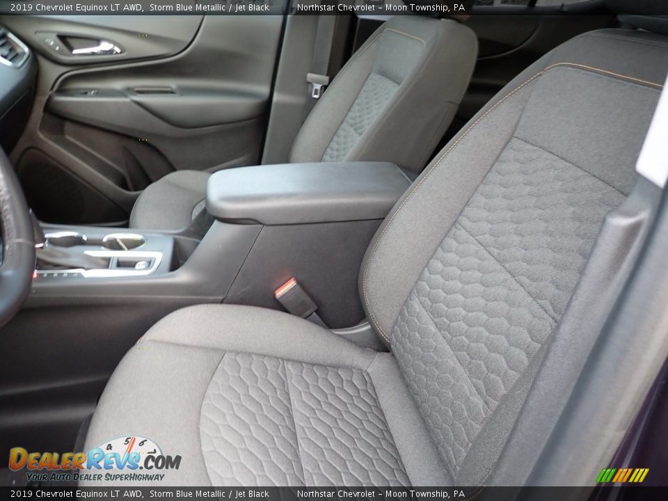 2019 Chevrolet Equinox LT AWD Storm Blue Metallic / Jet Black Photo #20