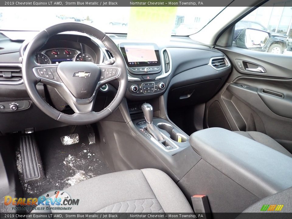 2019 Chevrolet Equinox LT AWD Storm Blue Metallic / Jet Black Photo #22