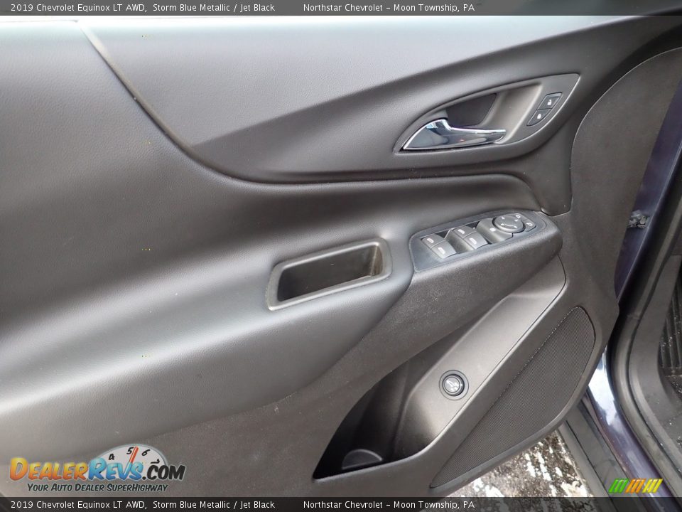 2019 Chevrolet Equinox LT AWD Storm Blue Metallic / Jet Black Photo #24