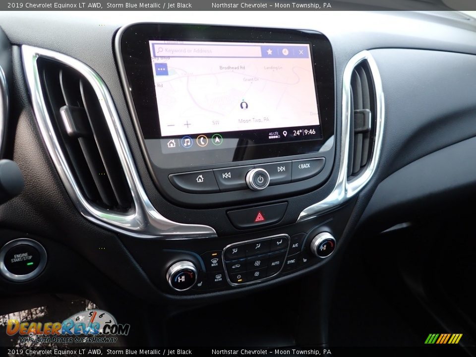 2019 Chevrolet Equinox LT AWD Storm Blue Metallic / Jet Black Photo #27