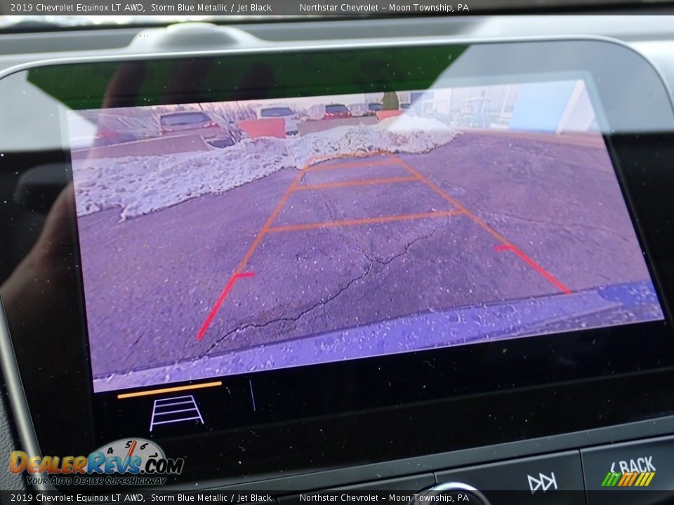 2019 Chevrolet Equinox LT AWD Storm Blue Metallic / Jet Black Photo #30