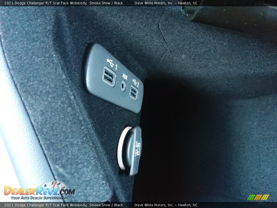 2021 Dodge Challenger R/T Scat Pack Widebody Smoke Show / Black Photo #25