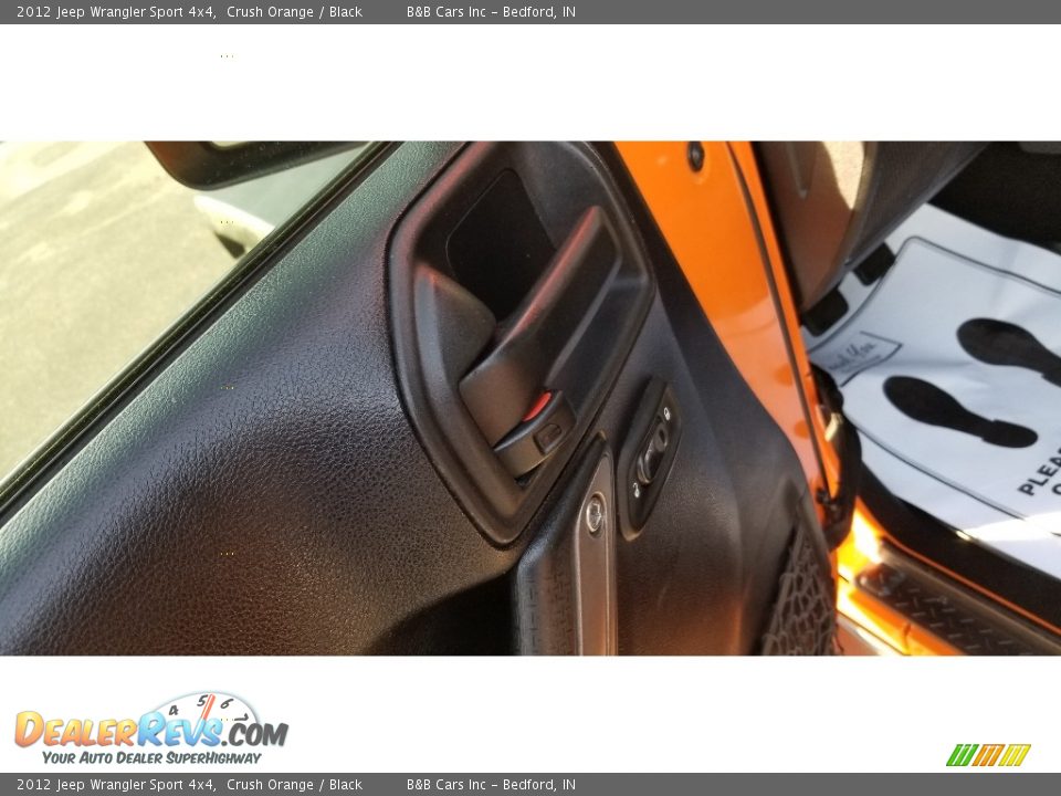 2012 Jeep Wrangler Sport 4x4 Crush Orange / Black Photo #10